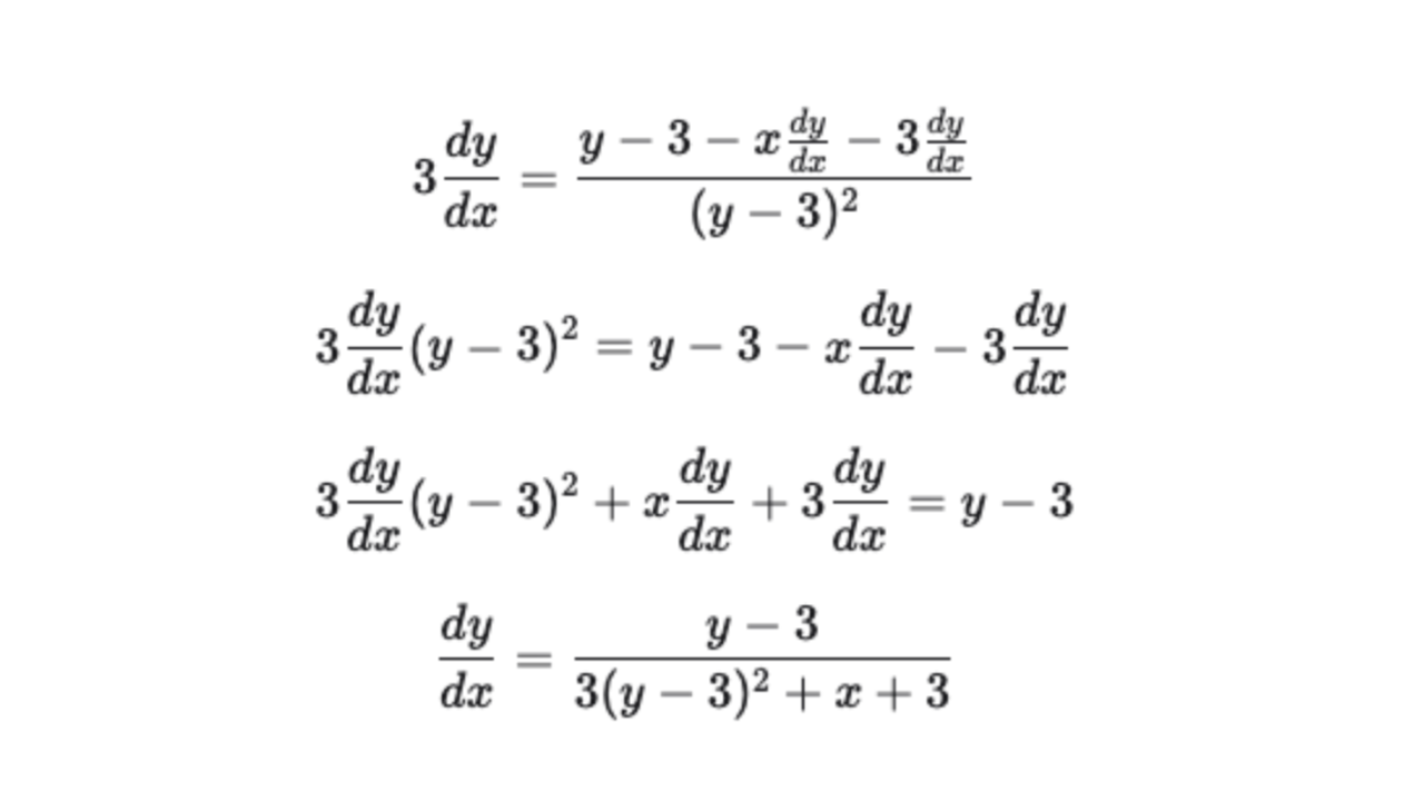 The same notes as a clean, structured document with properly typeset math